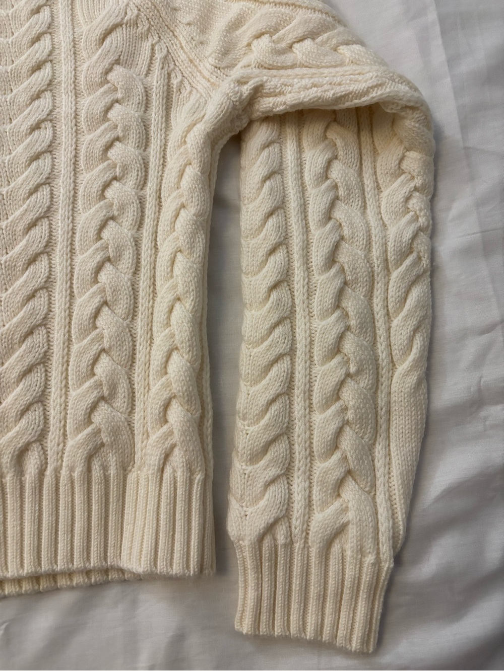 Aritzia Heritage knit merino wool 1/4 zip - Picture 5 of 12